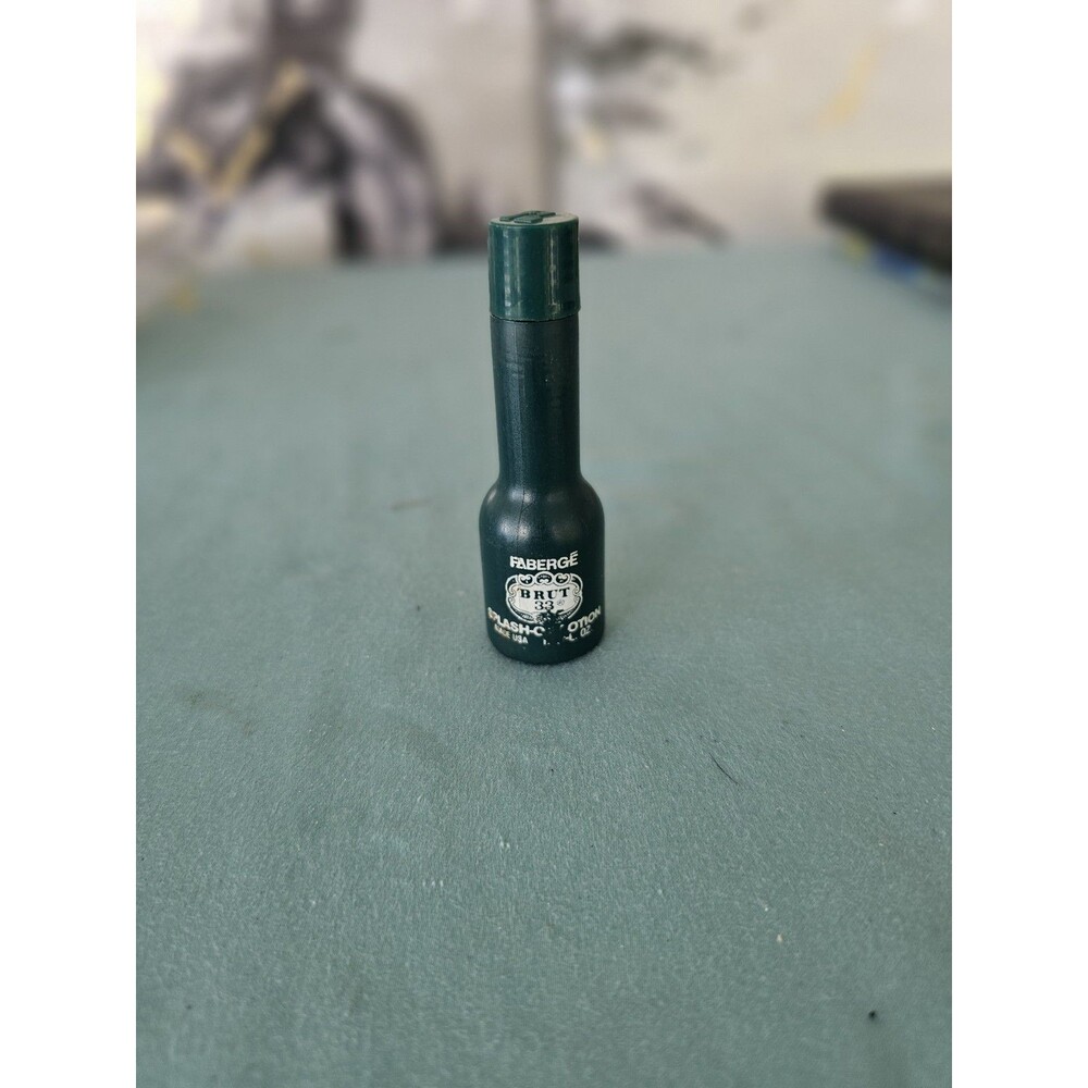 Vintage Bottle Of Faberge Brut 33 Splash On Lotion